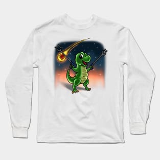 Short Arms, Big Laughs: Hilarious Adventures of the Comical Dinosaur Long Sleeve T-Shirt